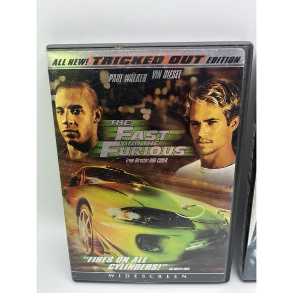 Fast & the Furious & F2 Fast 2 Furious (DVD, 2003, Widescreen) lot - Picture 2 of 10